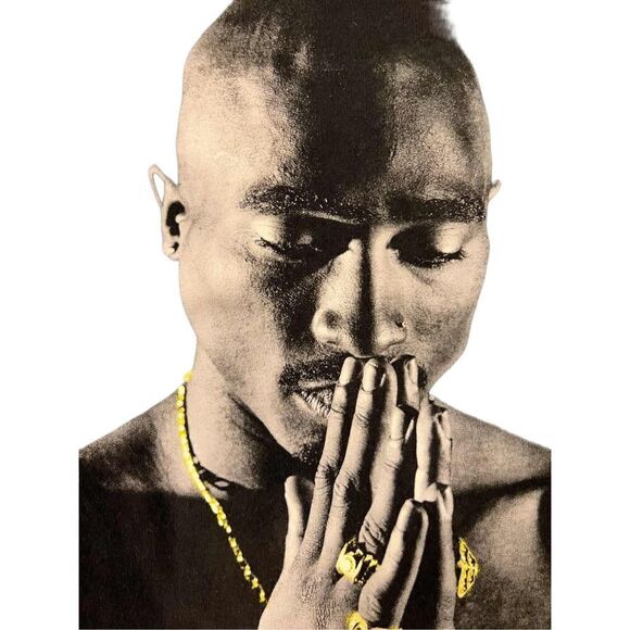 Tupac Shakur 1971-1996 Short  Graphic T-Shirt size M - Picture 2 of 10